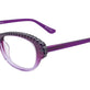 Dark Purple & Light Crystal Purple