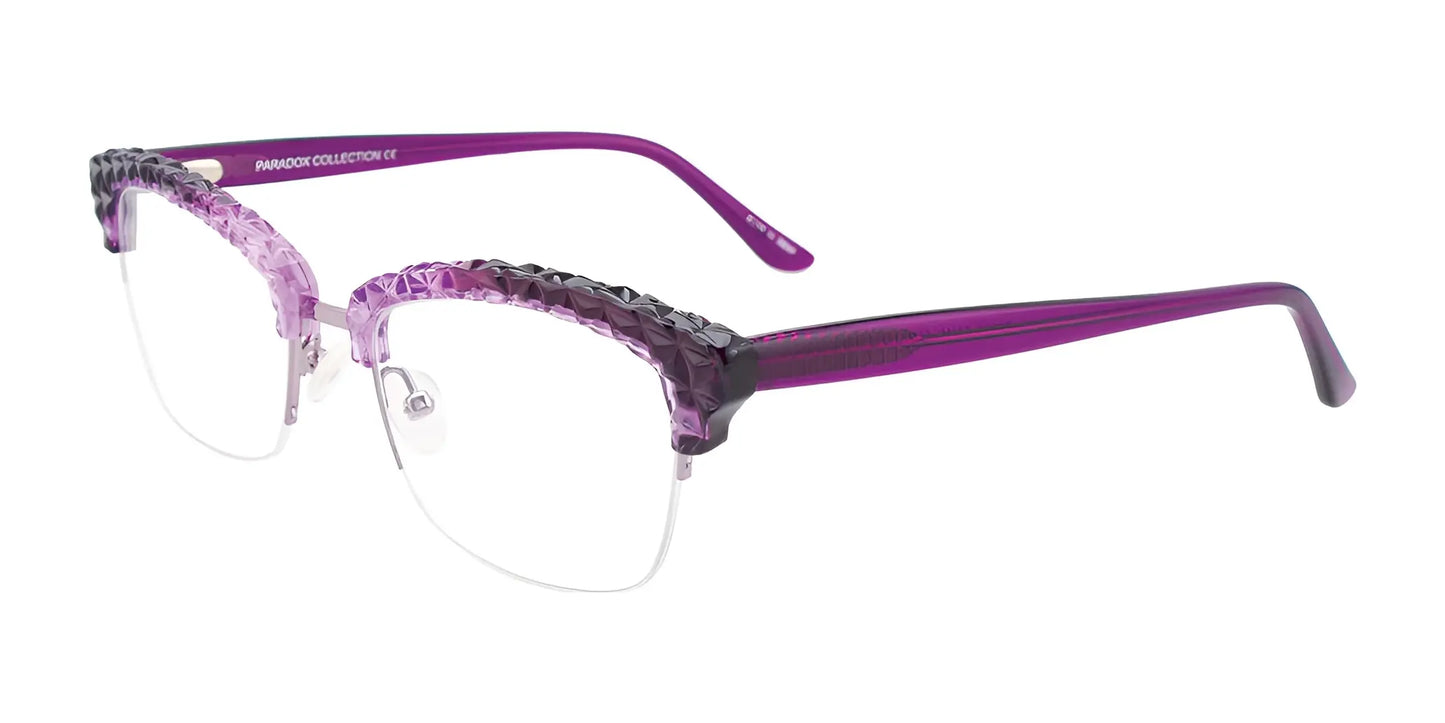 Paradox P5036 Eyeglasses Dark & Light Purple