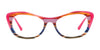 Paradox P5037 Eyeglasses | Size 52 / Crystal Lilac & Blue & Red & Green