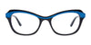 Paradox P5040 Eyeglasses | Size 51 / Black & Blue