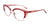 Paradox P5041 Eyeglasses | Size 52 / Shiny Light Pink & Pink Crystal & Brown
