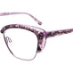 Shiny Lilac & Purple Crystal & Grey