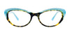 Paradox P5044 Eyeglasses | Size 52 / Blue & Crystal