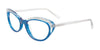 Paradox P5044 Eyeglasses | Size 52 / Blue & Crystal