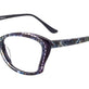 Dark Blue & Purple & Marbled Pearl Blue