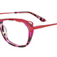 Matt Red & Pink Marbled