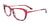 Paradox P5049 Eyeglasses | Size 52 / Matt Red & Pink Marbled