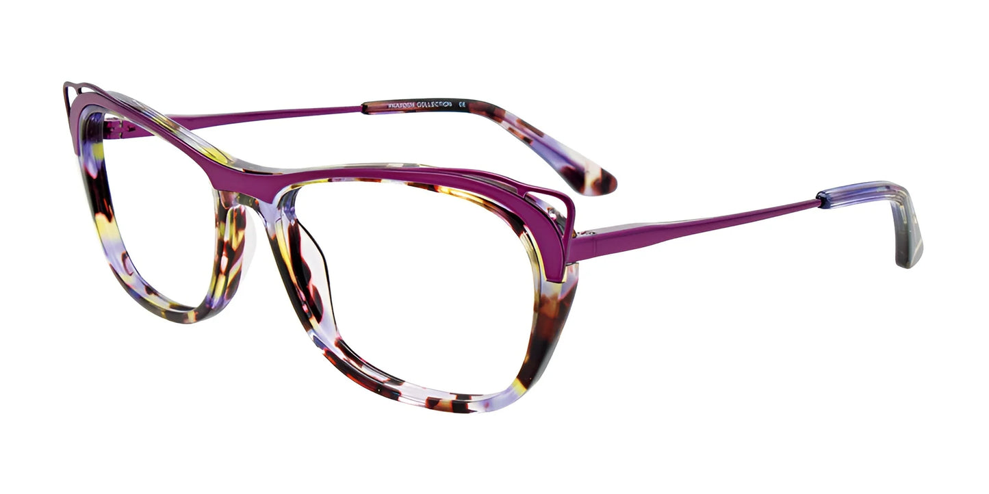 Paradox P5049 Eyeglasses Shiny Fuchsia & Purple Marbled