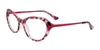 Paradox P5050 Eyeglasses | Size 52 / Pink Marbled & Dark Pink