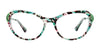 Paradox P5050 Eyeglasses | Size 52 / Green Marbled & Green