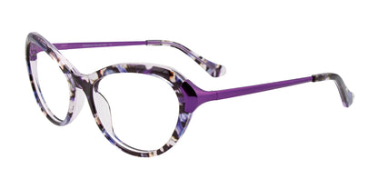 Paradox P5050 Eyeglasses Violet Marbled & Violet