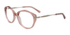 Paradox P5052 Eyeglasses | Size 51 / Light Red Crystal