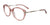 Paradox P5052 Eyeglasses | Size 51 / Light Red Crystal