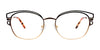 Paradox P5058 Eyeglasses | Size 51 / Matt Beige & Light Steel Gradient