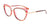 Paradox P5062 Eyeglasses | Size 53 / Red Marbled & Gold & Brown Marbled