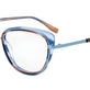 Blue Marbled & Light Blue & Brown Marbled
