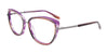 Paradox P5062 Eyeglasses | Size 53 / Purple Marbled & Gunmetal & Brown Marbled