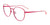 Paradox P5065 Eyeglasses | Size 52 / Satin Dark Pink & Salmon
