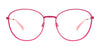 Paradox P5065 Eyeglasses | Size 52 / Satin Blue & Light Blue