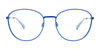 Paradox P5065 Eyeglasses | Size 52 / Satin Blue & Light Blue