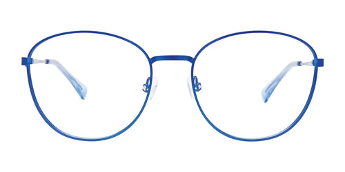Paradox P5065 Eyeglasses / Size 52 / Satin Blue & Light Blue