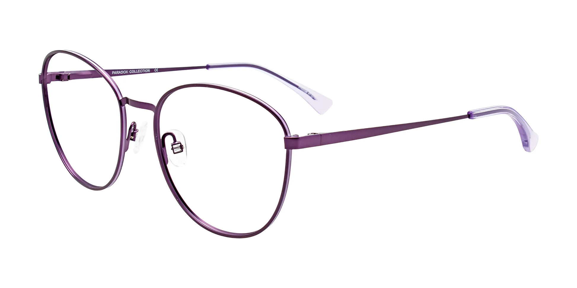 Paradox P5065 Eyeglasses Satin Dark Purple & Light Purple