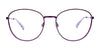 Paradox P5065 Eyeglasses | Size 52 / Satin Blue & Light Blue