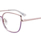 Shiny Rosy Plum & Light Pink