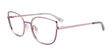 Paradox P5069 Eyeglasses Shiny Rosy Plum & Light Pink