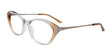 Paradox P5070 Eyeglasses Light Brown Crystal & Light Grey Crystal