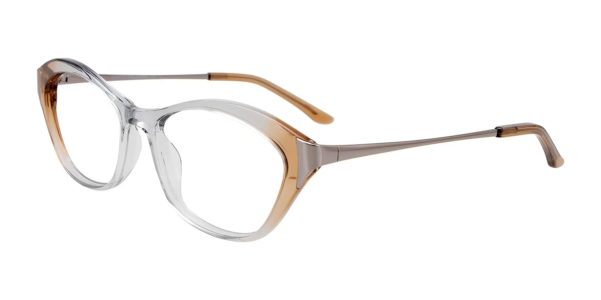 Paradox P5070 Eyeglasses Light Brown Crystal & Light Grey Crystal