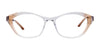 Paradox P5070 Eyeglasses | Size 52 / Light Brown Crystal & Light Grey Crystal