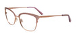 Paradox P5072 Eyeglasses Satin Light Pink & Rose Gold