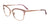 Paradox P5072 Eyeglasses | Size 51 / Satin Light Pink & Rose Gold