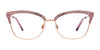 Paradox P5072 Eyeglasses | Size 51 / Satin Black & Rose Gold