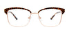 Paradox P5073 Eyeglasses | Size 55 / Multicolor Tortoise & Matt Light Pink