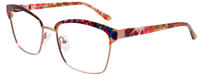 Paradox P5073 Eyeglasses Multicolor Tortoise & Matt Light Pink