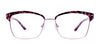 Paradox P5073 Eyeglasses | Size 55 / Multicolor Tortoise & Matt Light Pink