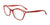 Paradox P5074 Eyeglasses | Size 52 / Red & Crystal