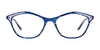 Paradox P5074 Eyeglasses | Size 52 / Dark Blue & Crystal