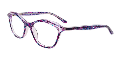 Paradox P5074 Eyeglasses Purple & Blue & Crystal