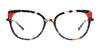 Paradox P5077 Eyeglasses | Size 52 / Demi Amber & Red