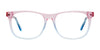 Paradox P5079 Eyeglasses | Size 53 / Crystal Light Blue & Crystal Light Purple