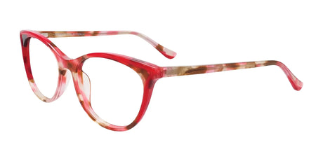 Paradox P5080 Eyeglasses Red Marbled & Red