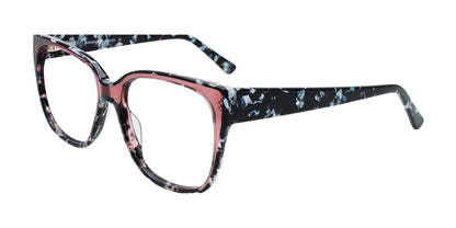 Paradox P5081 Eyeglasses Crystal Pink & Black & White Marbled / Black & Wh