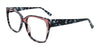 Paradox P5081 Eyeglasses | Size 52 / Crystal Light Pink & Beige Marbled/Beige Marbled