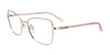 Paradox P5083 Eyeglasses | Size 53 / Shiny Light Pink & Steel