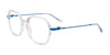 Paradox P5084 Eyeglasses | Size 51 / Sky Blue & Cryl Beige/Sh Blue