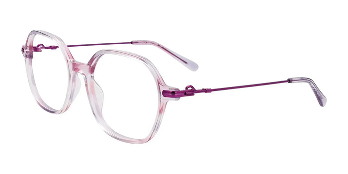 Paradox P5084 Eyeglasses | Size 51 / Lt Lilac & Cryl Pnk / Sh Purp