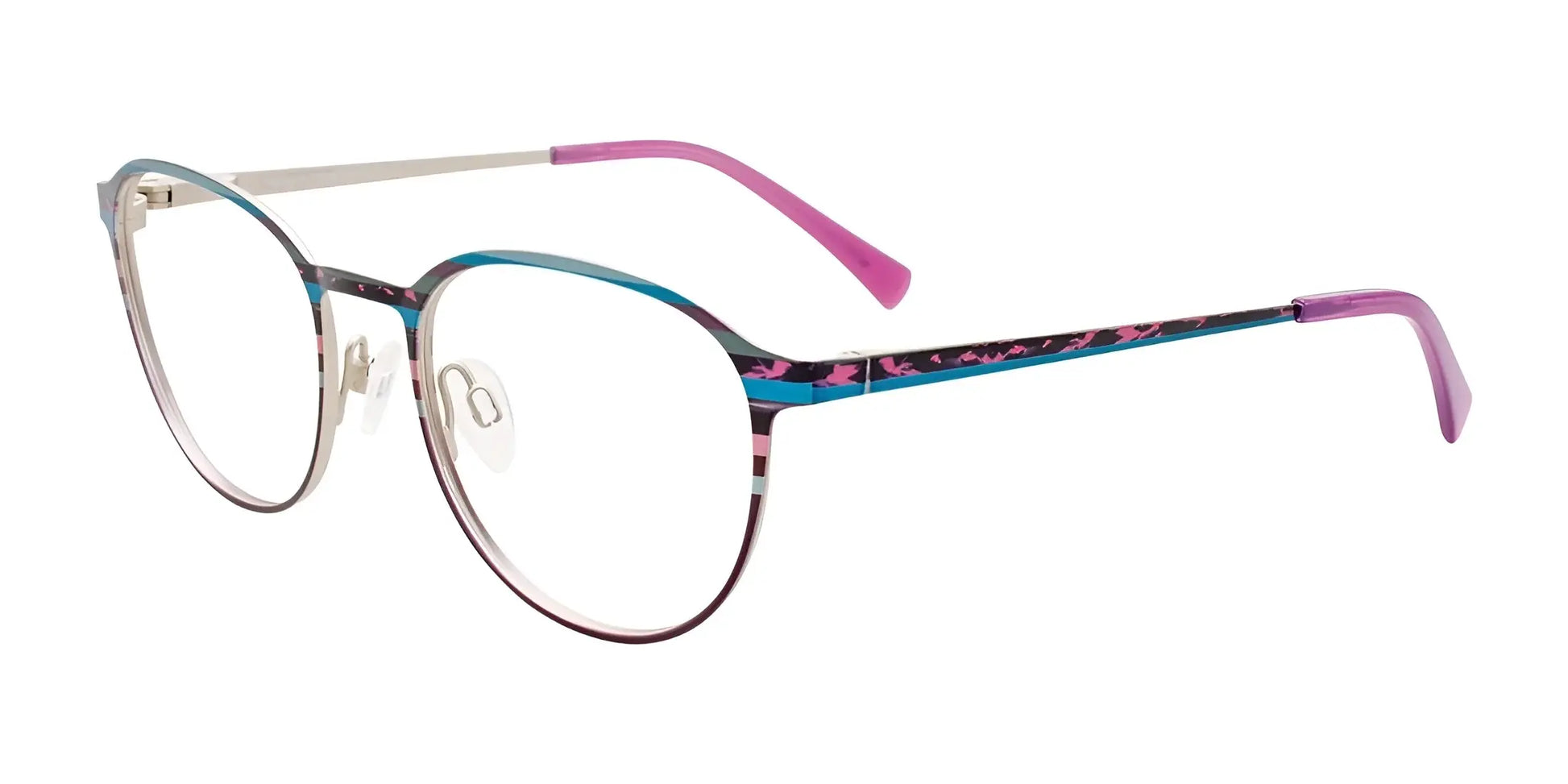 Paradox P5085 Eyeglasses Str Multicolor & Fuchsia Tort